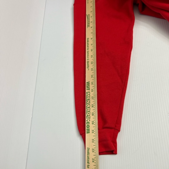 University Of Nebraska Huskers Est 1869 Lee Men XL Sweatshirt Red - Picture 6 of 6